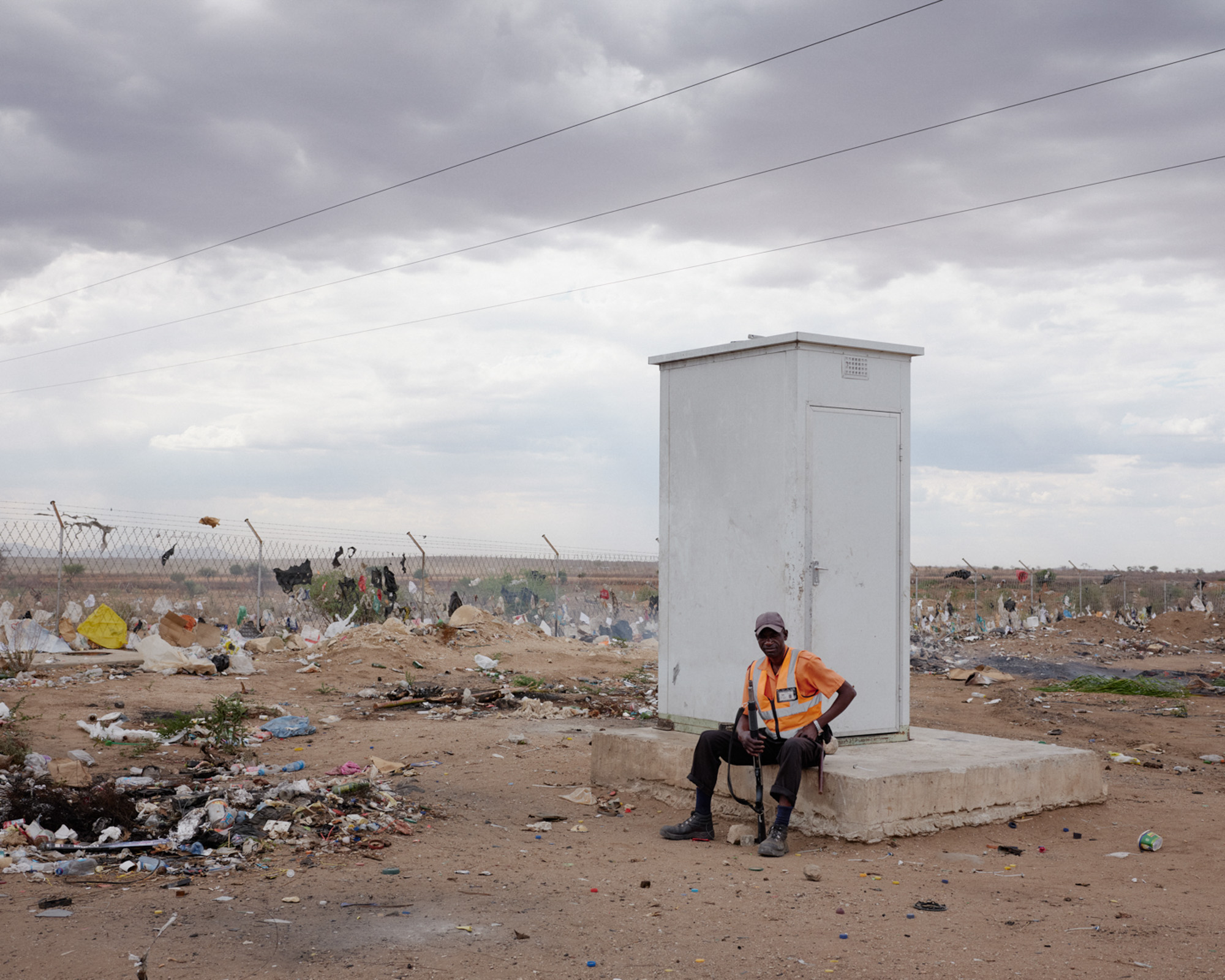South african trash landfill