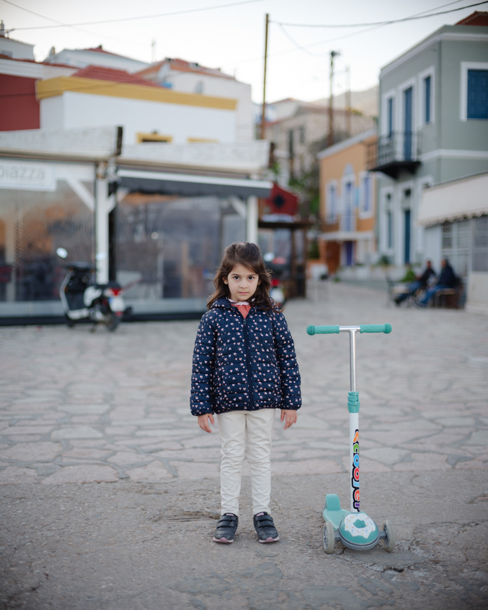 Young girl in greece